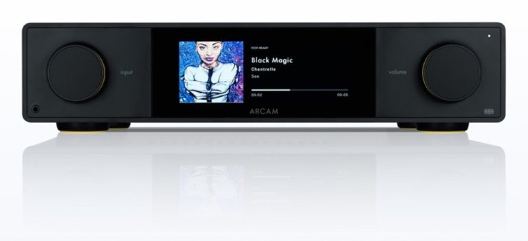 Arcam SA35 streaming amplifier, front view Arcam SA35 streaming amplifier, front view