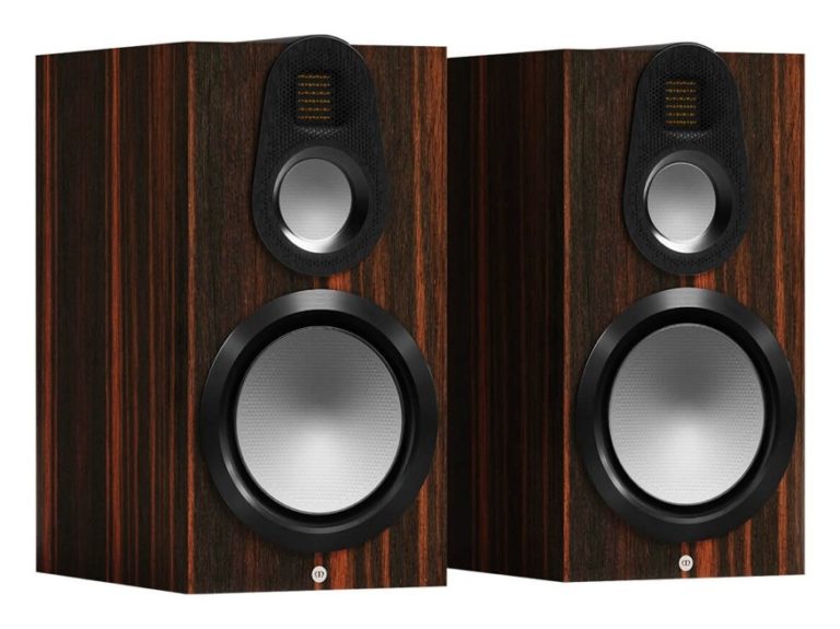 Monitor Audio Gold 100 6G standmount loudspeaker in macassar finish Monitor Audio Gold 100 6G standmount loudspeaker in macassar finish