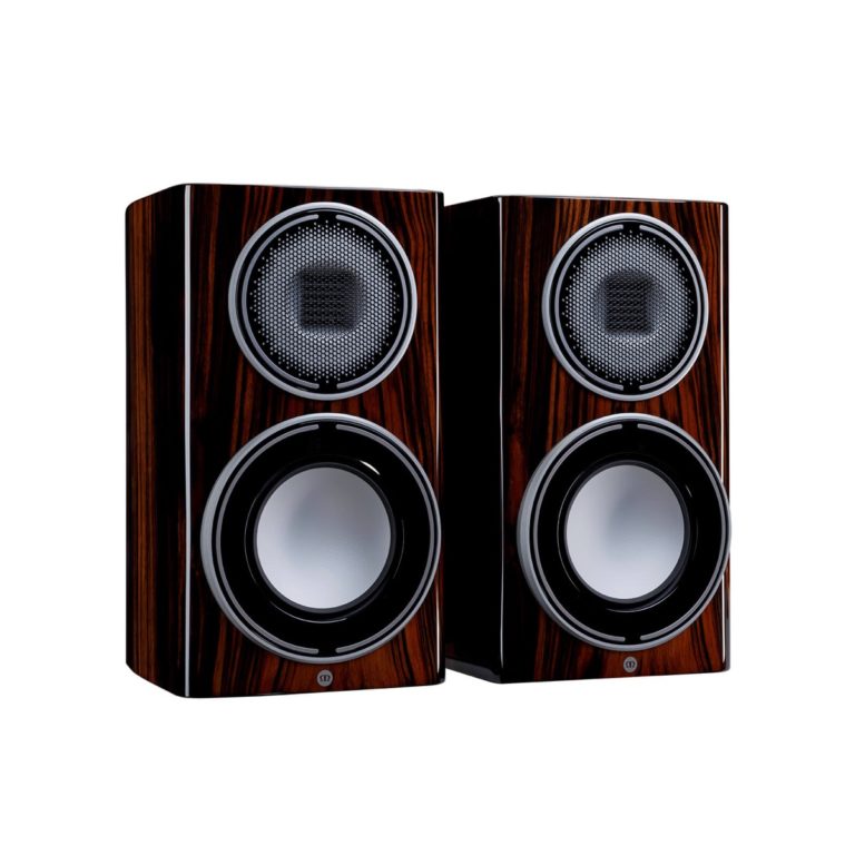 Pair of Monitor Audio Platinum 100 3G standmount loudspeakers in ebony Pair of Monitor Audio Platinum 100 3G standmount loudspeakers in ebony