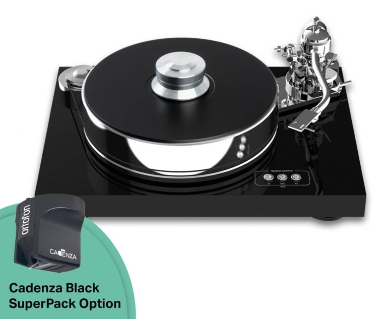 Pro-Ject Signature 10 turntable in gloss black Pro-Ject Signature 10 turntable in gloss black